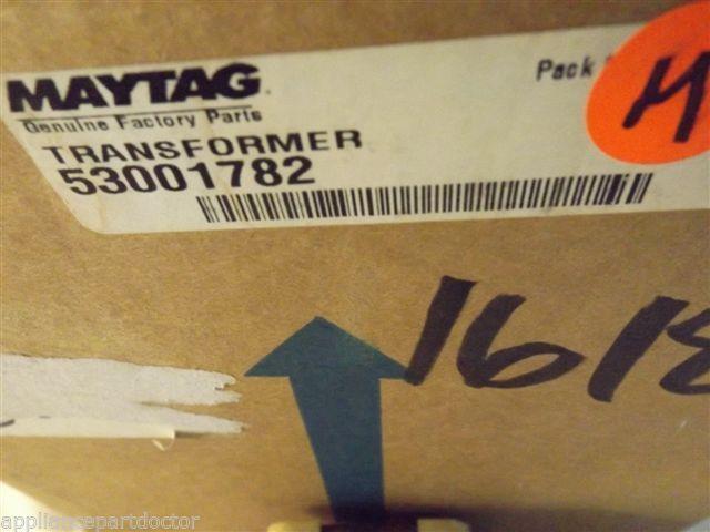 MAYTAG AMANA MICROWAVE 53001782 TRANSFORMER NEW IN BOX MAYTAG AMANA MICROWAVE 53001782 TRANSFORMER NEW IN BOX